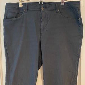 lululemon pants dark gray